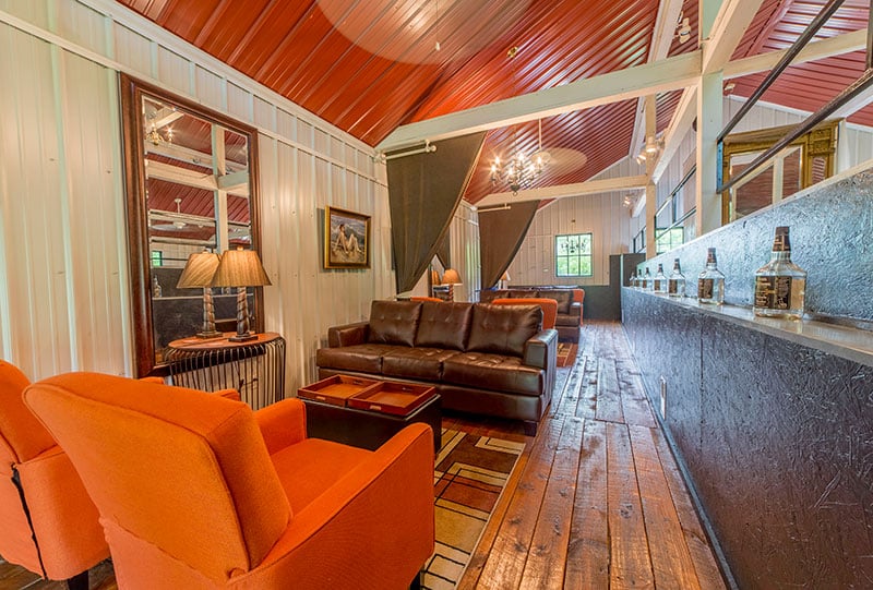 Bourbon Bar in Bardstown Kentucky at Bourbon Manor Bed and Breakfast