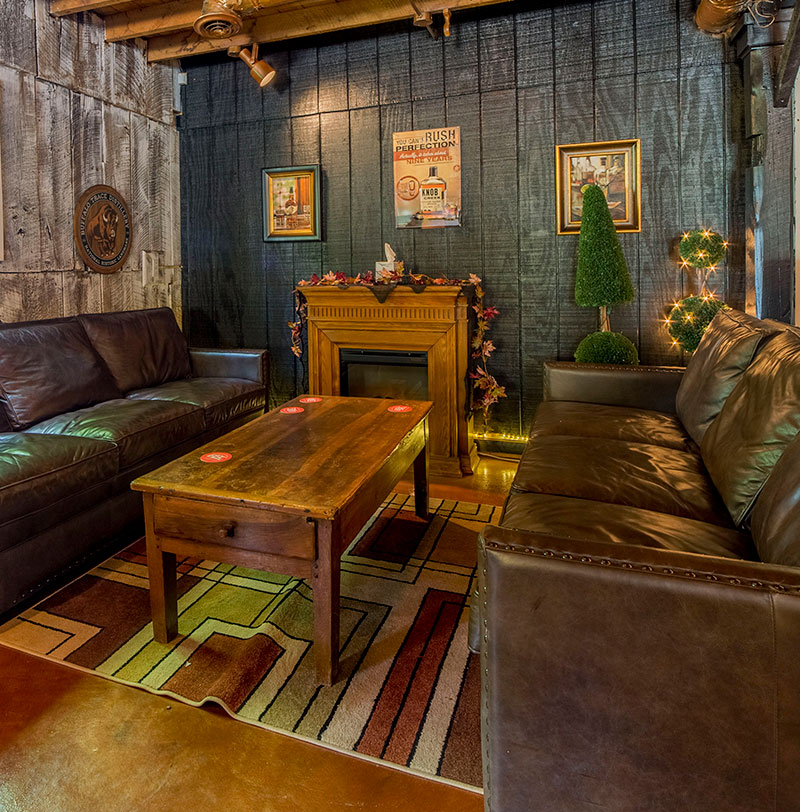 Bourbon Bar in Bardstown Kentucky at Bourbon Manor Bed and Breakfast