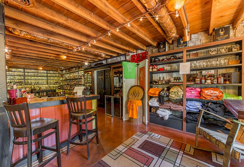 Bourbon Bar in Bardstown Kentucky at Bourbon Manor Bed and Breakfast